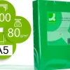 CONNECT PAPEL 500 HOJAS A5 CUARTILLA VERDE INTENSO 210X148,5MM 80GR