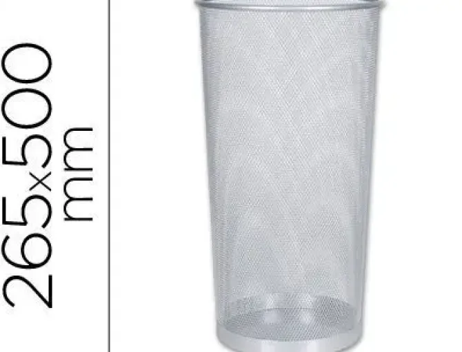 CONNECT PARAGUERO METALICO DE REJILLA COLOR PLATA CS35516