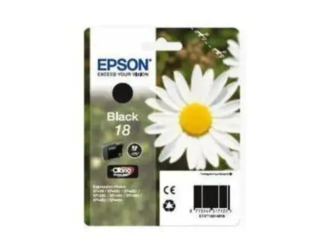 CONSUMIBLES EPSON TINTA NEGRA 18 CLARIA HOME BL