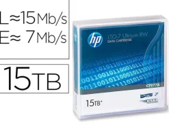 CONSUMIBLES HEWLETT PACKARD ENTERPRISE LTO-7 ULTRIUM 15 TB RW DATA CARTR