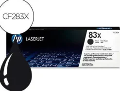 CONSUMIBLES HP INC TONER 83A XL BLACK LASERJET