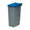 CONTENEDOR RECICLAJE 110 LITROS AZUL