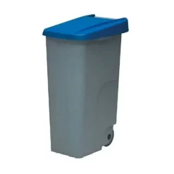 CONTENEDOR RECICLAJE 110 LITROS AZUL