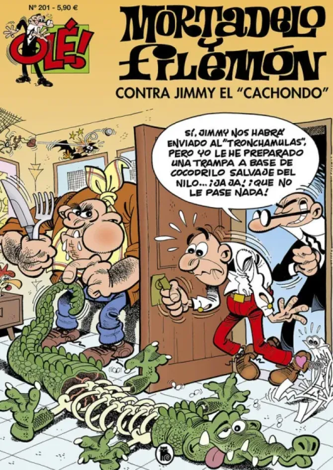 CONTRA JIMMY «EL CACHONDO» (OLÉ! MORTADELO 201)