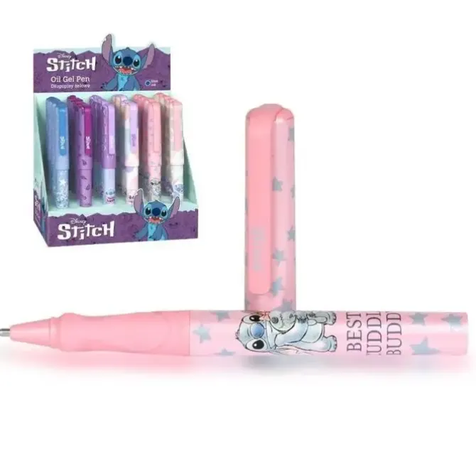 COOL PACK STITCH BOLIGRAFO AZUL CAPUCHON TINTA GEL STICH