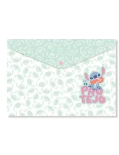 COOL PACK STITCH SOBRE BOTON VERDE PROTEJO STICH