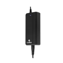 COOLBOX CARGADOR DE PORTATIL AUTOMATICO UNIVERSAL 90W - PUERTO USB 2.1A PARA SMARTPHONES Y TABLETS - 14 CONECTORES DIFERENTES - CABLE 1,50M ALIMENTACIÓN / 1M CARGADOR