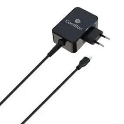 COOLBOX CARGADOR UNIVERSAL PARA PORTATIL 65W USB-C - 14 ADAPTADORES - COMPATIBLE CON QC3.0 - TECNOLOGÍA GAN - CABLE DE 1.80M