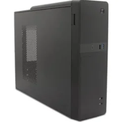 COOLBOX T310 SLIM CAJA TORRE MICRO ATX, MINI ITX - TAMAÑO HDD 2.5, 3.5 - USB-2.0, USB 3.0, USB-C - FUENTE DE ALIMENTACION 500W - COLOR NEGRO