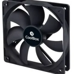 COOLBOX VAU120 VENTILADOR 120MM - VELOCIDAD MAX. 1500RPM - COLOR NEGRO
