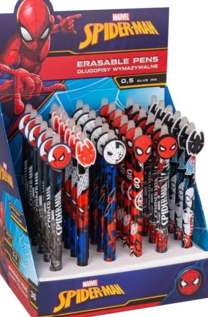 COOLPACK BOLIGRAFO BORRABLE SPIDERMAN PUNTA 0,5 54007PTR