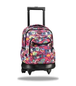 COOLPALCK MOCHILA RUEDAS ROSA ANIME BUZZER PIMK ANIME F004944