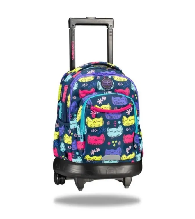 COOLPALCK MOCHILA RUEDAS AZUL GATOS BUZZER BIG KITTY F004892