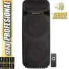 COOLSOUND PRO 500 ALTAVOZ AUTOAMPLIFICADO BLUETOOTH 1500W 2X15 450W RMS - USB, SD, ENTRADA MIC. JACK 6.3MM - MANDO A DISTANCIA