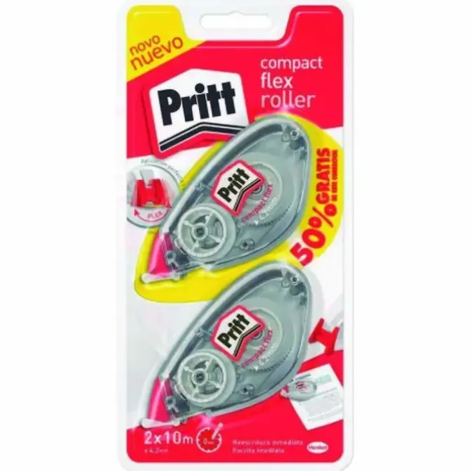 CORRECTOR CINTA PRITT 4,2X10M /BL.2UD 040770