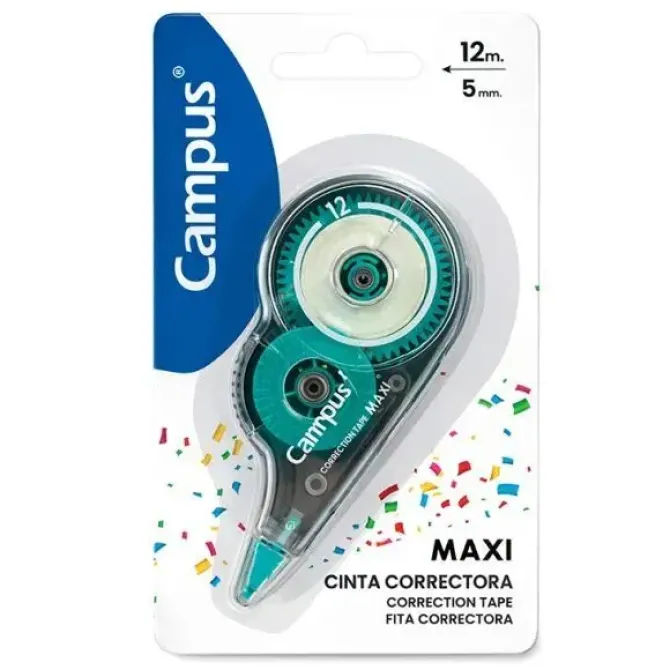 CORRECTOR EN CINTA OFFICE EVERYDAY 5 MM X 12 M BLÍ