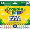 CRAYOLA ROTULADOR SUPERLAVABLE MAXIPUNTA 24COLORES 58-6570 MAK630746