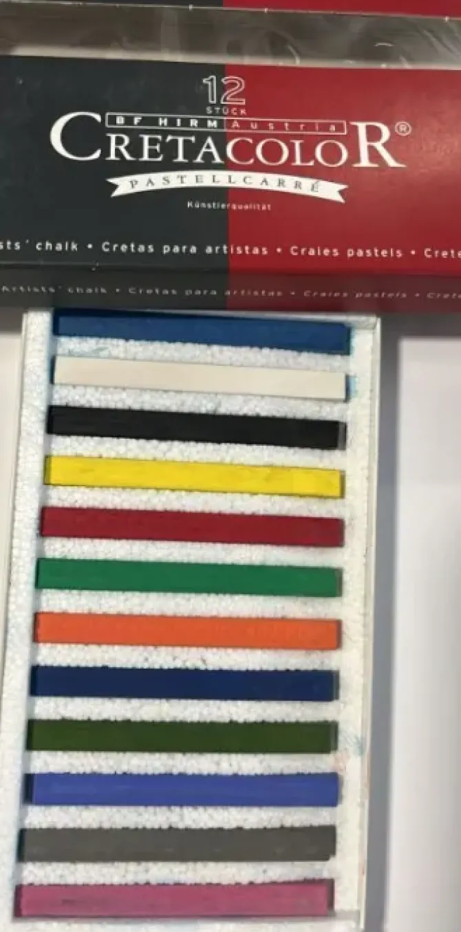 CRETACOLOR BARRA PASTEL COLORES VARIOS