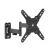 CROMAD SOPORTE DE PARED CON BRAZO ARTICULADO PARA TV DE 13-43 - GIRATORIO, INCLINABLE Y DOBLE EXTENSION - PESO MAX 20KG - VESA 200X200