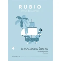 CUADERNO RUBIO C.LECT.4MUNDO PIRATA