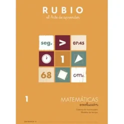 CUADERNO RUBIO MATEMATICAS EVOL.1 UNI