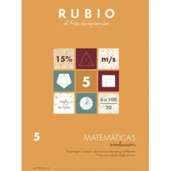 CUADERNO RUBIO MATEMATICAS EVOL.5 UNI