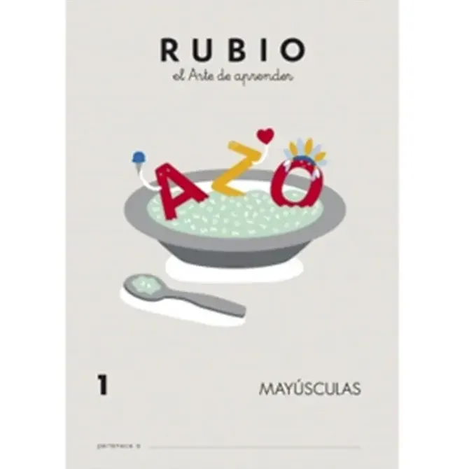 CUADERNO RUBIO MAYUSCULAS 1