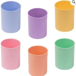 CUBILETE PLASTICO PASTEL SURTIDOS 10U