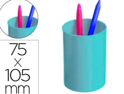 CUBILETE PORTALAPICES ARCHIVO 2000 ECOGREEN 100% RECICLADO COLOR AZUL PASTEL