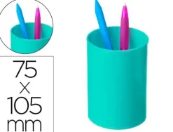 CUBILETE PORTALAPICES ARCHIVO 2000 ECOGREEN 100% RECICLADO COLOR VERDE PASTEL