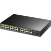 CUDY FS1026PS1 SWITCH GIGABIT DE 24 PUERTOS POE+ DE 10/100 MBITS + 2 PUERTO DE ENLACE ASCENDENTE GIGABIT + 1 RANURA SFP DE 1,25 GBPS