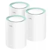 CUDY M1300 PACK DE 3 SISTEMAS WIFI MESH AC1200 DUAL BAND - 867MBPS EN 5GHZ, 300MBPS EN 2,4GHZ - 1X PUERTO LAN 1000/100/10MBPS, 1X PUERTO WAN 1000/100/10MBPS - 2 ANTENAS INTERNAS