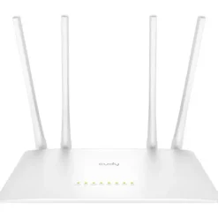 CUDY WR1200 SMART ROUTER WIFI AC1200 DOBLE BANDA - 1X PUERTO WAN 100/10 MBPS Y 4X PUERTOS LAN 100/10 MBPS - 4 ANTENAS EXTERNAS