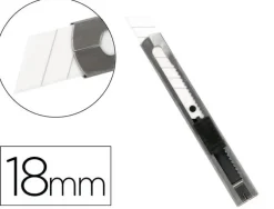 CUTER METALICO Q-CONNECT XD-C78 CUCHILLA ANCHA DE CERAMICA 155X20X18 MM