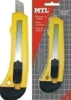 CUTER MLT 18 MM. CON GUIA PLASTICO