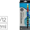 DALER ROWNEY SIMPLY PACK DE 12 ACUARELAS - SE HUMEDECEN FACILMENTE - 12ML - COLORES SURTIDOS