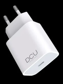 DCU TECNOLOGIC CARGADOR USB TIPO C PD 20W - COLOR BLANCO