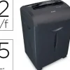 DESTRUCTORA DE DOCUMENTOS Q-CONNECT KF15551 CAPACIDAD DE CORTE 12 H DESTRUYE GRAPAS CLIPS CD Y TARJETAS