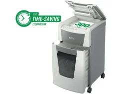 DESTRUCTORA DE DOCUMENTOS LEITZ IQ AUTO+ OFFICE 300 P5 BLANCA
