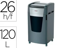 DESTRUCTORA DE DOCUMENTOS REXEL MOMENTUM EXTRA XP426+ CAPACIDAD CORTE 26 H P4 DESTRUYE GRAPAS CLIPS CD Y