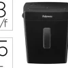 DESTRUCTORA DE DOCUMENTOS FELLOWES P-42C CAPACIDAD 8H SEGURIDAD P4 GRAPAS Y TARJETAS PAPELERA 15 L