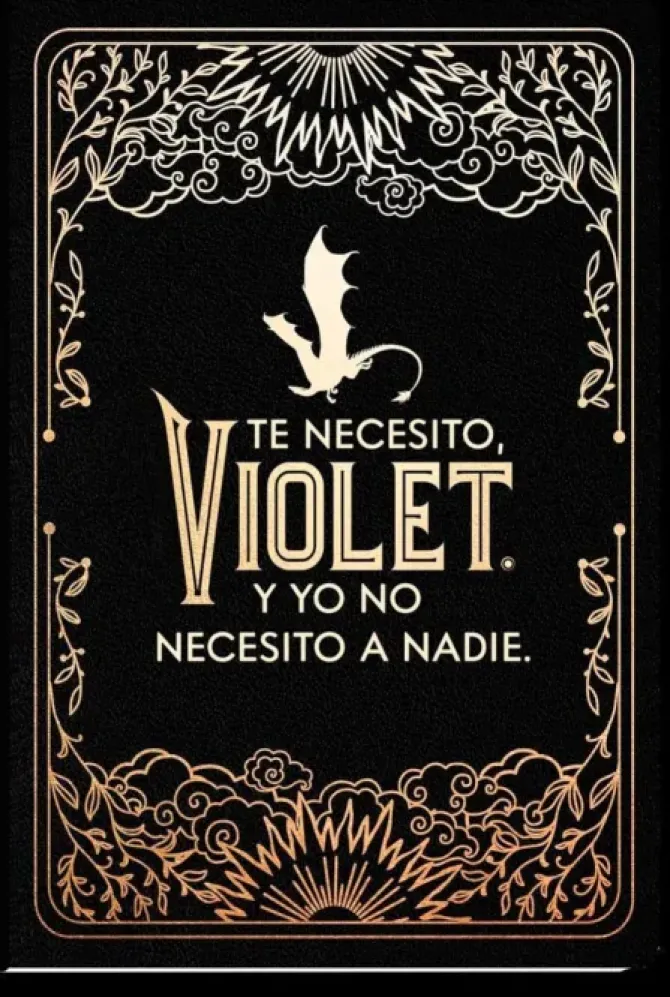 DIARIO OFICIAL DE ALAS DE SANGRE: TE NECESITO, VIOLET.