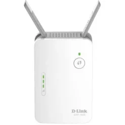 D-LINK REPETIDOR WIFI AC1200 DOBLE BANDA - VELOCIDAD HASTA 1000MBPS - PUERTO RJ45 - 2 ANTENAS EXTERNAS - BOTON WPS - COLOR BLANCO