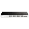 D-LINK SWITCH SEMIGESTIONABLE 24 PUERTOS GIGABIT + 4 PUERTOS GIGA COMBO