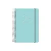 DOHE AGENDA GLOSS CON MUELLE DIA POR PAGINA VERDE PASTEL 12,5X18CM 2025 DH12573