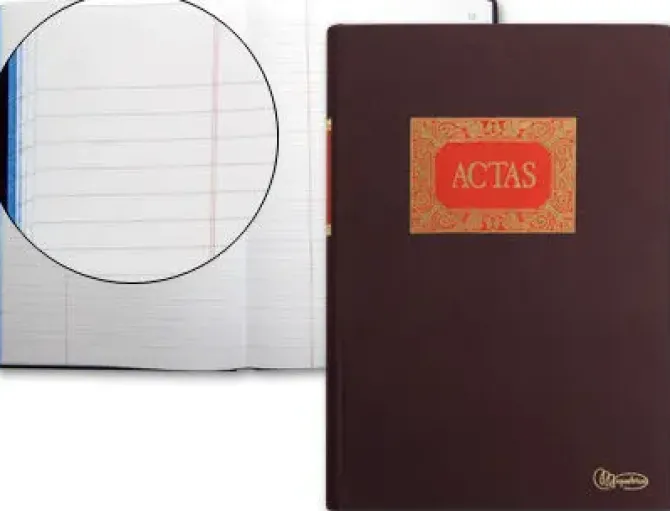 DOHE LIBRO DE ACTAS 50 HOJAS FOLIO NATURAL REF. 09921 CS04593