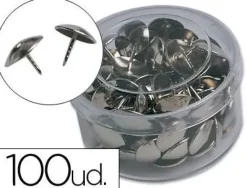 DOHE PACK DE 100 CHINCHETAS NIQUELADAS Nº2