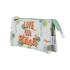 DOHE PORTATODO TRIPLE WWF LOVE OUR PLANET 220X125X25 MM 51645