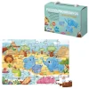 DOHE PUZZLE INFANTIL DE 36 PIEZAS - TEMATICA ANIMALES - FABRICADO EN DOBLE CAPA DE CARTON - CAPA INTERMEDIA DE CONTRACHAPADO - ESTIMULA LA IMAGINACION