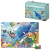 DOHE PUZZLE INFANTIL DE 36 PIEZAS - TEMATICA ANIMALES DEL OCEANO - FABRICADO EN DOBLE CAPA DE CARTON - CAPA INTERMEDIA DE CONTRACHAPADO - ESTIMULA LA IMAGINACION